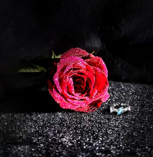 Image of Y2K Accessories Jewelry AAA Grade Multicolor Cubic Zircon Ring 7 Stone Irregular Cocktail Silver Ring Princess Ring Girls Fashion Jewelry Gifts for Women Lava Texture Rings Band Rings