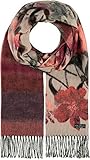One Size FRAAS Cashmink®-Schal mit floralem Muster - Made in Germany für Damen Peach