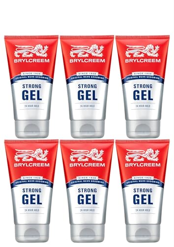 Gel Brylcreem Strong pour éliminer les mèches rebelles et fixer vos cheveux