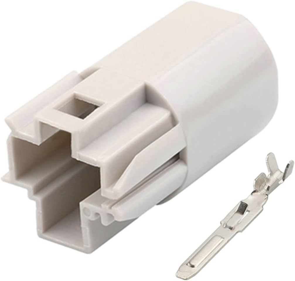 1/5/10/20/50 Sets 3 Pin DJ7033-2.8-21 Car Cigarette Lighter Wiring Harness Connector Male Female Wiring pl;/UG with Terminal(3p Male,5 Sets)