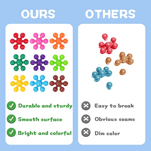 Allhill Building Blocks Kids Stem Toys,Toys Building Sets Create Puzzle, Educational Building Toys Solid Plastic For Preschool Kids Boys And Girls Aged 3+, Safe Material Interlocking Toys (200 Pieces) #TOP3