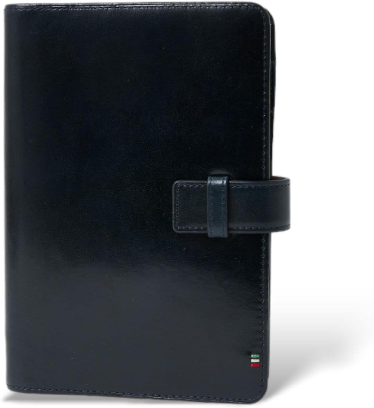 GOLBE Italian Leather B6 System Notebook (dark navy)
