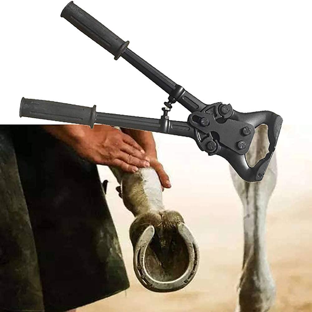 BAtlam Horse Hoof Farriers Nipper, Horse Equine Metal Tijeras Farriers Farriers Cutters Herramientas Profesionales para Recortar Cascos de Caballos para Reparar Cascos de Animales