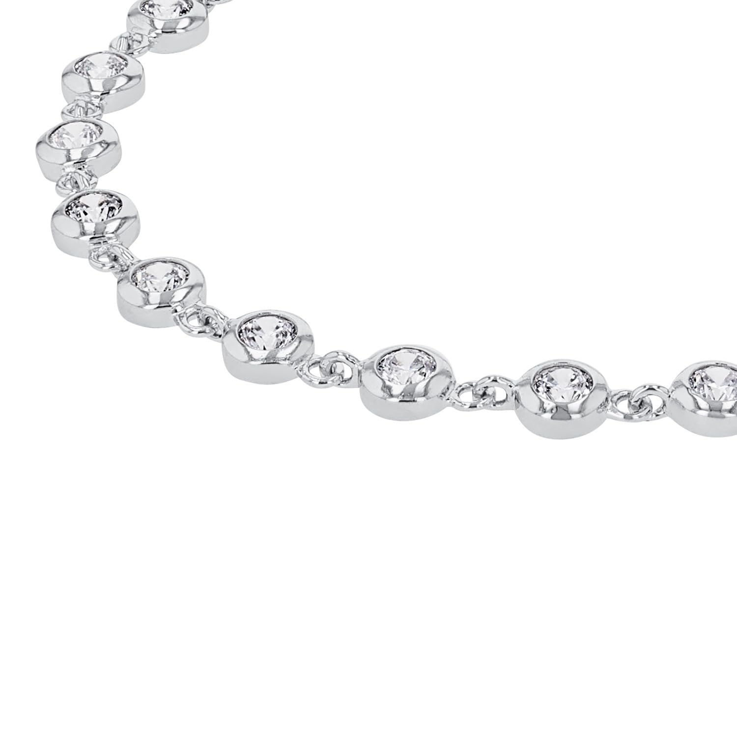 s.Oliver Armband 925 Sterling Silber/Edelstahl für Damen, Armschmuck, Motiv, Kommt in Schmuck Geschenk Box – Ansicht 4