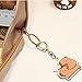 NAPIMICO Cute Capybara Pencil Case with 12 Compartments 90° Wide Opening Mouth Pencil Pouch with Kawaii Pins Plush Cute Stationery (Brown)
