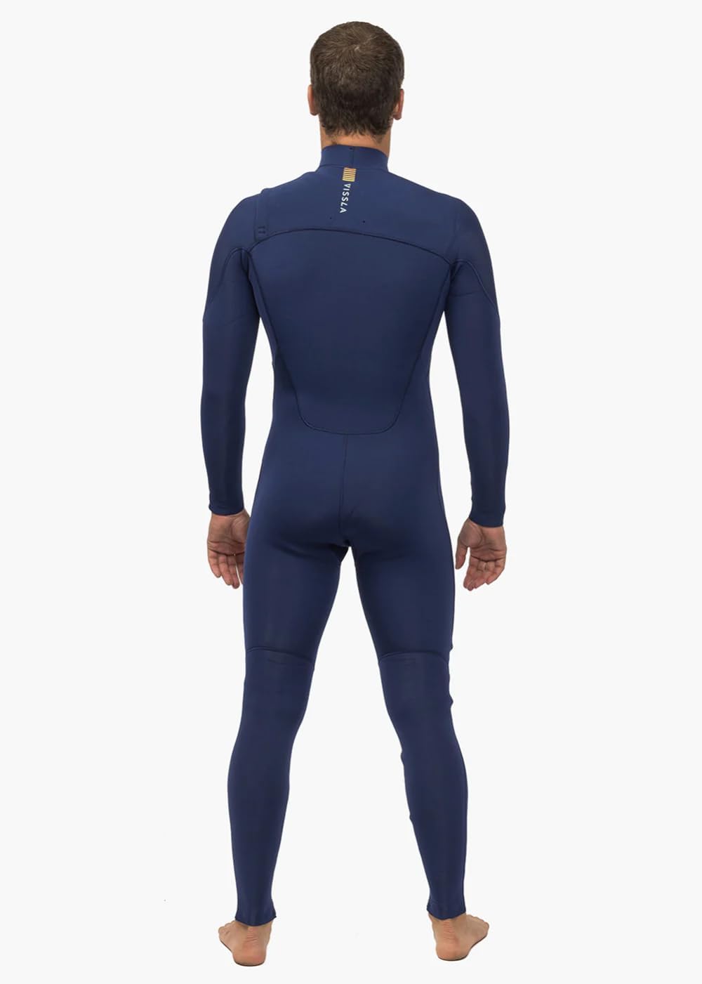 7 Seas 4-3 Full Chest Zip Wetsuit Naval L