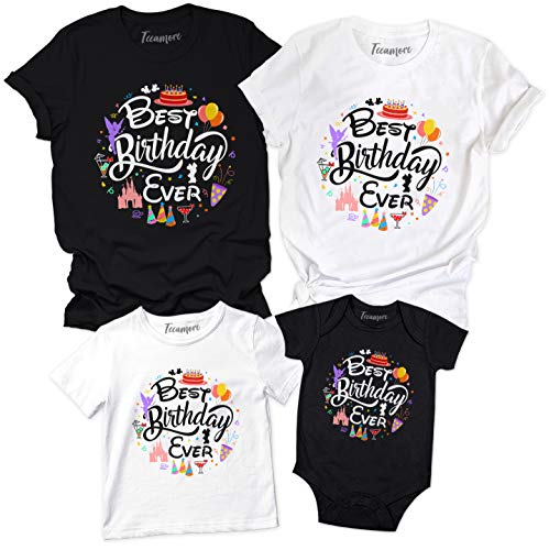 Birthday Girl Party Shirt Custom Family Bday Girl T-Shirt Bodysuit Outfit Gifts3