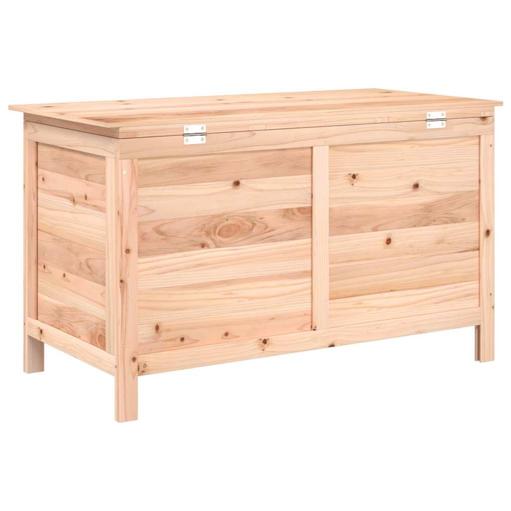 Scatola per cuscini per esterni, 99 x 50 x 56,5 cm, in legno massello di abete | Stoccaggio Giardino, Patio, Coperte, Giocattoli, Telaio Robusto, Durevole
