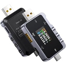 FNAC-28 2 in 1 Type-C USB Tester Digital Voltmeter Ammeter Amperimetor Voltage Current Meter Power Bank Charger Measure