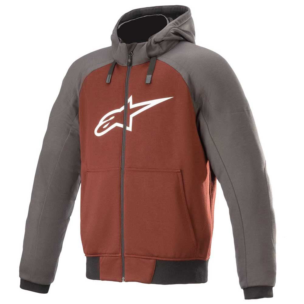 Alpinestars Men's Tar Gray Burgundy Chrome Sport Xxl
