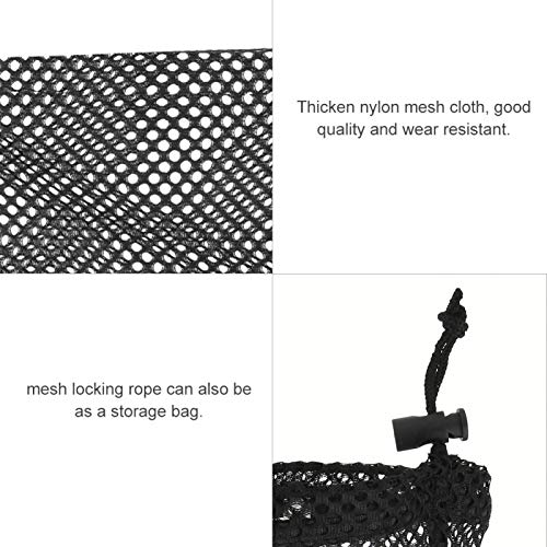 Teror Golf Ball Bag,1Pc Nylon Golf Ball Mesh Bag Storage Pouch Large Size 48-56 Balls Super Strong Carrying Holder