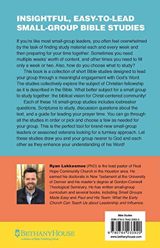 Bethany House Publishers Ryan Lokkesmoe 16 Bible Studies For Your Small Group thumb #1