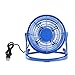 sdfghzsedfgsdfg Portátil DC 5V Pequeño Escritorio USB 4 Cuchillas Enfriador Ventilador de refrigeración Mini Ventiladores USB Operación Super Mute Silencioso PC/Laptop/Notebook