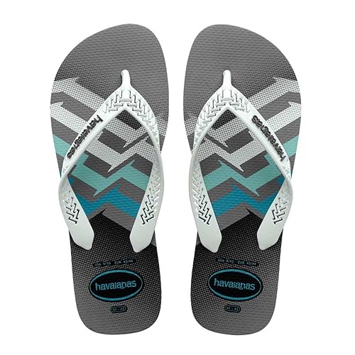 Chinelo Power Light, Havaianas, Adulto Unissex, Cinza Aço, 35/36