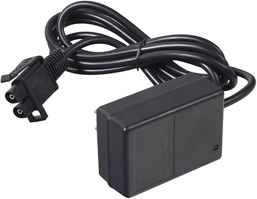 AlveyTech Cargador de batería de 12 voltios y 1.0 amperios con conector tipo B para niños, juguete eléctrico para montar para Yamaha Raptor 700R