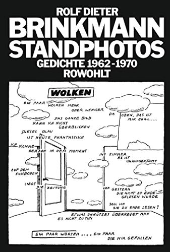 Standphotos: Gedichte 1962 - 1970 Standphotos: Gedichte 1962 - 1970