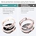 Tensea [5+5Pack for Samsung Galaxy Watch 8 Screen Protector Case 44mm Accessories, Hard PC Bumper/HD Anti-Fog Tempered Glass Protective Film, Face Cover Set, Galaxy Watch 8 Case for Women Men