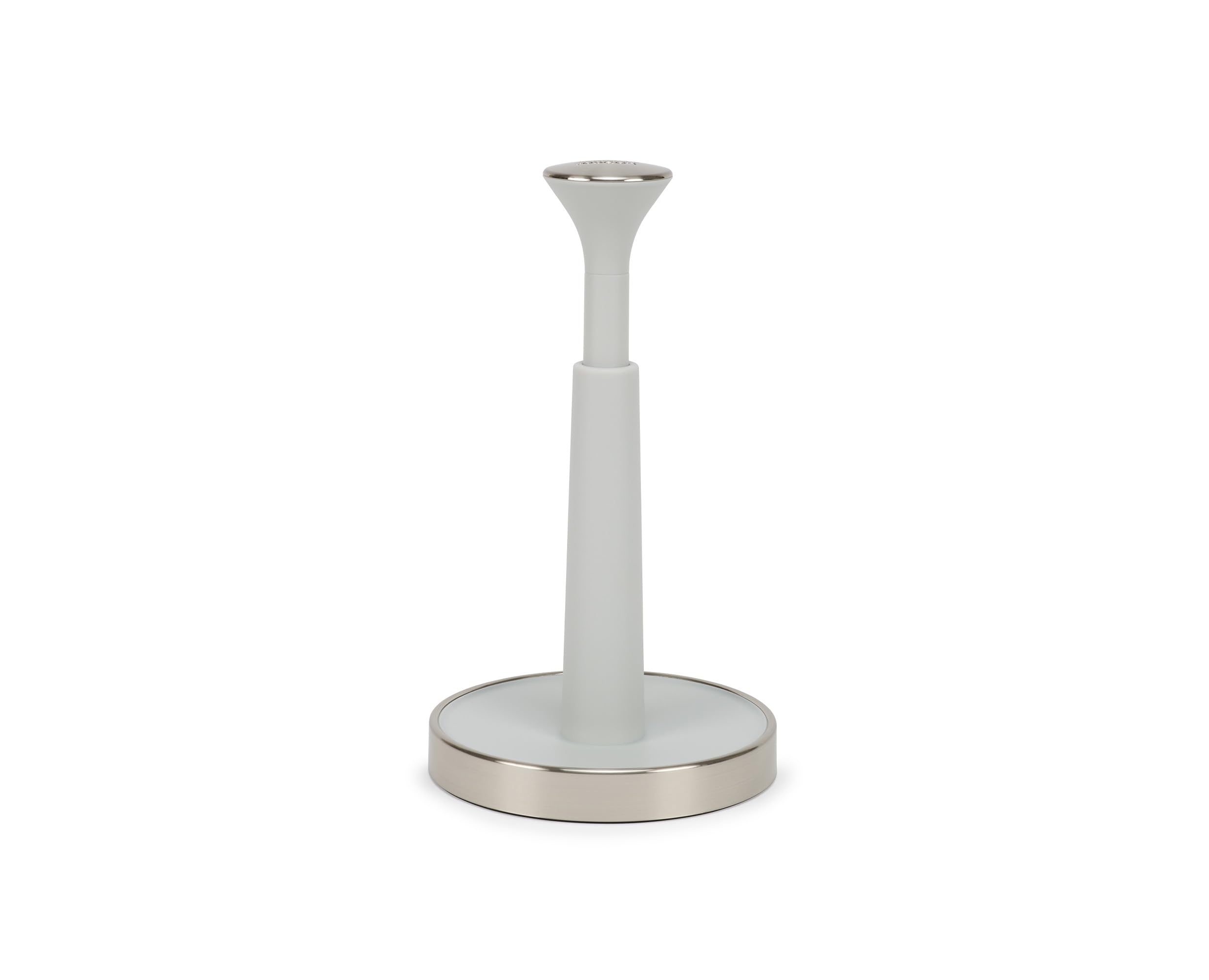 Joseph Joseph Push and Tear kitchen Roll Holder for Easy Tearing Off (Maximum Height of the Kitchen Roll of 24 cm)