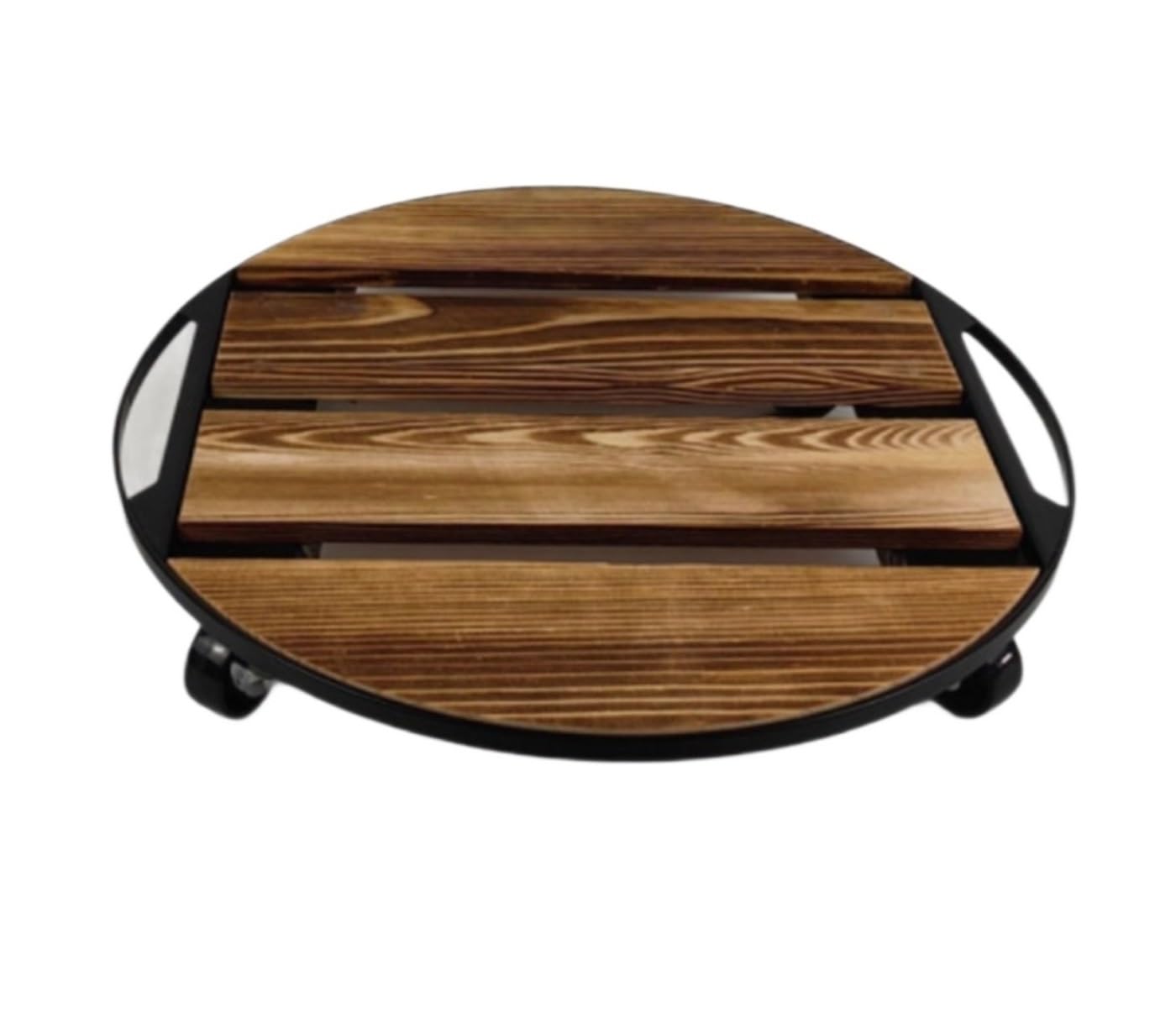 AZHKJKZH Plant Caddy Plant Trolley With Rolling Lockable Casters For Indoor And Outdoor Patios With Wheels(30cm)