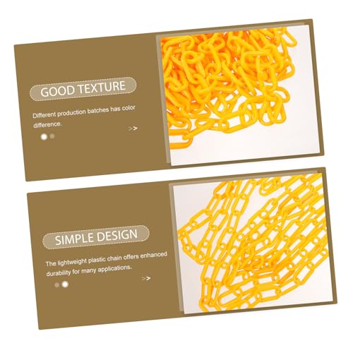 ULTECHNOVO 3 Rolos cadeia de segurança pendurada a corrente rebocar correntes de segurança corrente