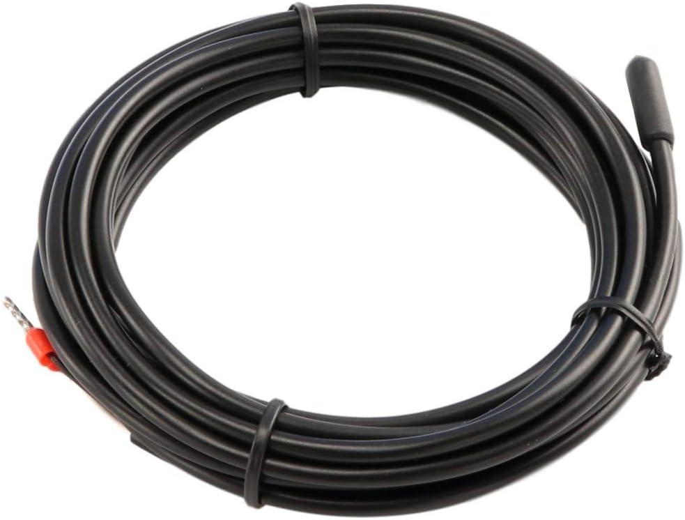 LuxHeat Temperature Floor Sensor for Electric Floor Heating. Universal NTC 10kohm 15ft Probe, Suitable for Most Heating Installations. Compatible with Most Brands, Honeywell Aube Ditra NuHeat & More