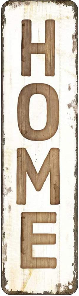 Home Retro Tin Signs Aluminum Metal Sign for Kitchen Home Garden Wall Bar Cafe Decor 4x16 Inch