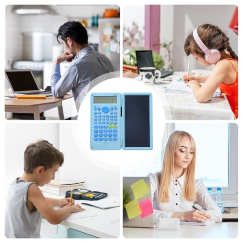 Calculadora para contabilidad y gestión de datos con panel protector integrado 4