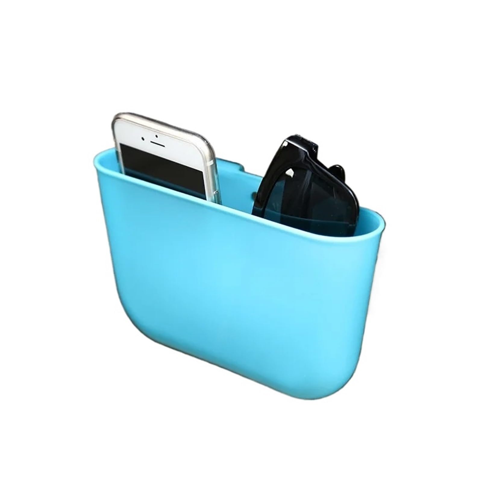 BHGMGEBLV Car Bin Car Seat Trash Can Portable Auto Rubbish Storage Hanger Box Cars Trash Can(Blue)