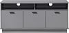 Andmakers 47.24 in. Grey Wood TV Stand with 3 Storage Cabinets Fits TVs up to 55 in