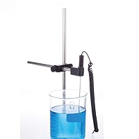 Vista 3 de ONiLAB Soporte para agitador magnético, varilla de soporte de sensor de sonda y abrazadera