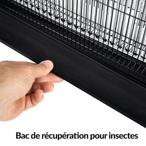 Lehmann Lampe Anti Moustique Electrique, 30 W, Appareil Anti Mouches, Insectes, Moustiques sans Produits Chimiques, Commande à Distance, Silencieux, UV Tue Mouche pour Surfaces Jusqu’à 300 m² – vue 8