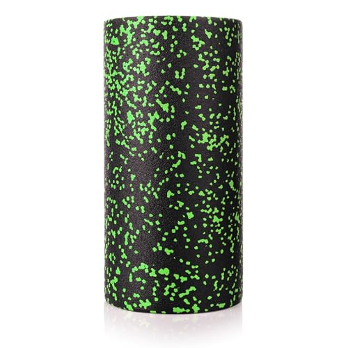 Fizyo Faszienrolle – Foam Roller aus EPP, mittelhart, 30×15 cm, zur Selbstmassage von Rücken & Wirbelsäule, Triggerpunkt Massage, Pilates & Yoga, Fitness & Regeneration (Grün)