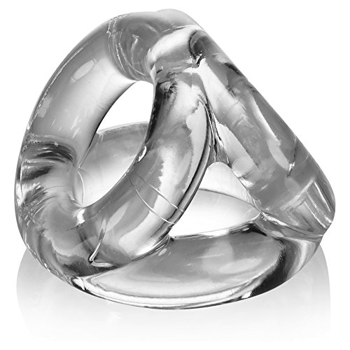 Cocksling Oxballs Tri-Sport anneau transparent pour érection prolongée
