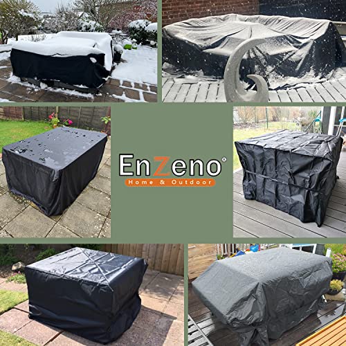Enzeno Outdoor Patio Furniture Covers Waterproof - 126×71 Inch,Rectangle Large Outdoor Sectional Sofa Set Cover For Outside Seating #TOP4
