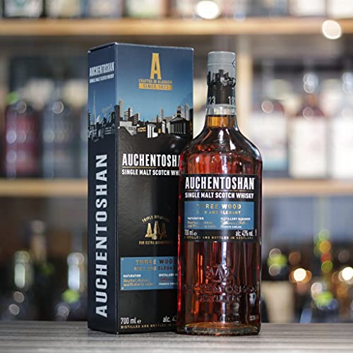 Auchentoshan THREE WOOD Single Malt Scotch Whisky 43% Vol. 0,7l in Geschenkbox – Bild 8