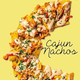 EL The Cook Cajun Seasoning | Hot & Spicy Mix with Smoked Paprika, Spices & Herbs | 100% Natural & Vegetarian | 50g x 2 Pack