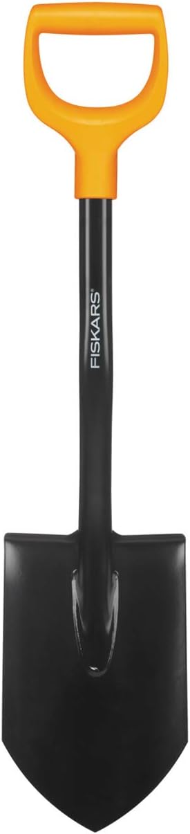 Auto Spade, Solid, Weight: 1.4 kg, Length: 80 cm, Steel/Plastic, Black/Orange, 1014809