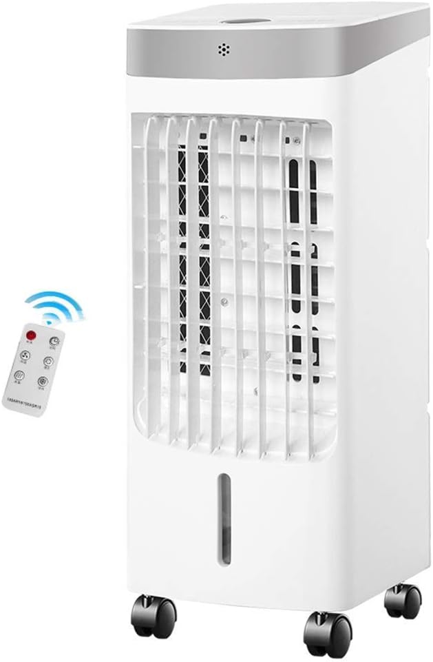 Air Cooler for Home Office Air Cooler Portable Air Conditioner Air Cooler LED Display with Remote Control 3 Fan Speed 24 Hours Timer in Sleep Mode 7.5 H Timer 3 in 1 Function