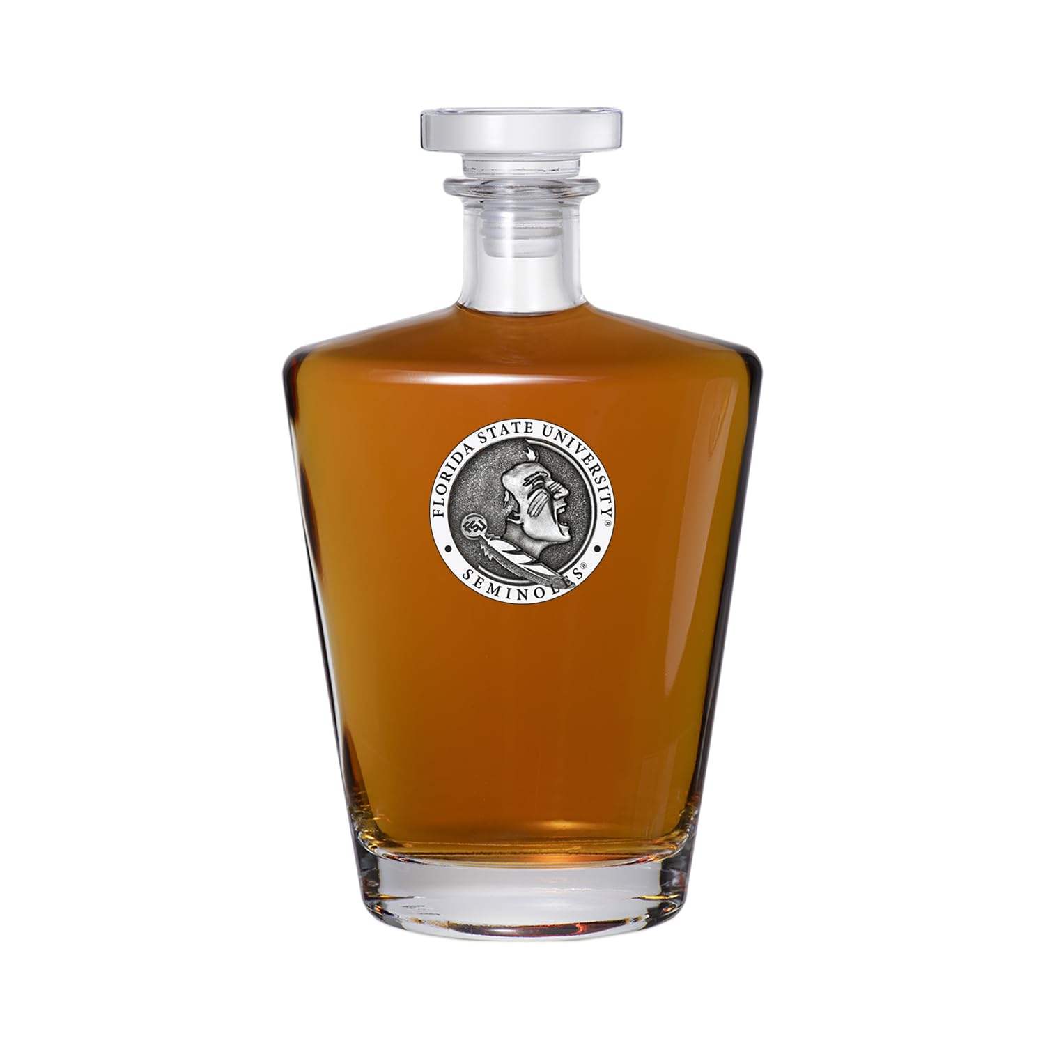 Heritage Pewter Florida State Royal Decanter | 30 OZ Liquor Pourer | Expertly Crafted Pewter Glass