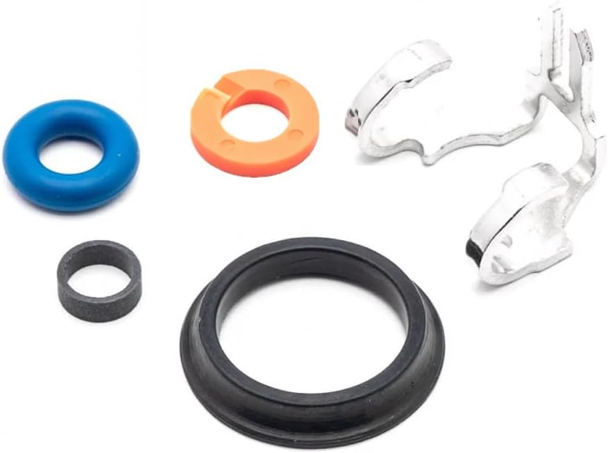 4 Piece Fuel Injector O-Ring Repair Seal Kit A2820720100 Compatible with Mercedes-Benz A-Class W177, GLA-Class H247, CLA-Class C118 2019-2025