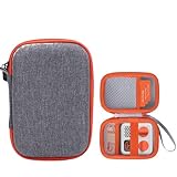 Tangxi Hartes Koffer für YotoMini Player, Halten Sie Bis zu 36 Karten mit Mesh -Tasche, Tragbare Haltertasche für Kinder Lautsprecher Spielt Hörbuchkarten Radio Radio