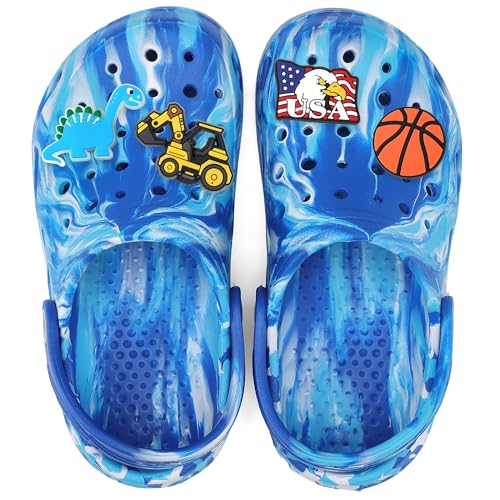 Image of Boy Girls Comfortable Garden Clogs | Slip-On Mules Slides Sandals Beach Slipper for Little /Big Kid