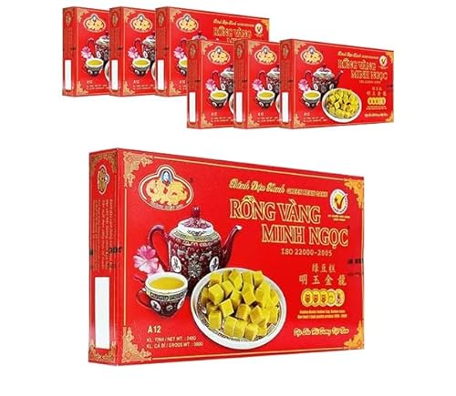 MINH NGOC 緑豆菓子 240g×7箱セット BANH DAU XANH MINH NGOC 240g 1hop