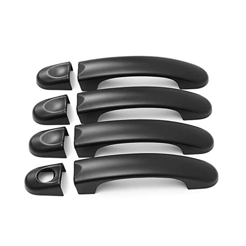 FLBZBLKASL Car Door Handle Cover for Vw for T5 Transporter 2003-2015 & for T6 2015+ External Trim Decor Right Handle
