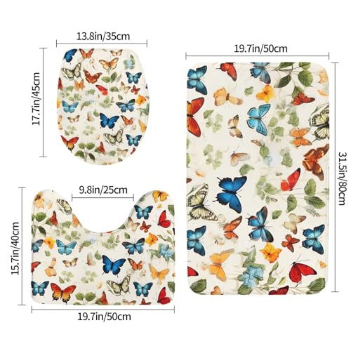 Tapis de salle de bain super doux et absorbant pour sol glissant - 3