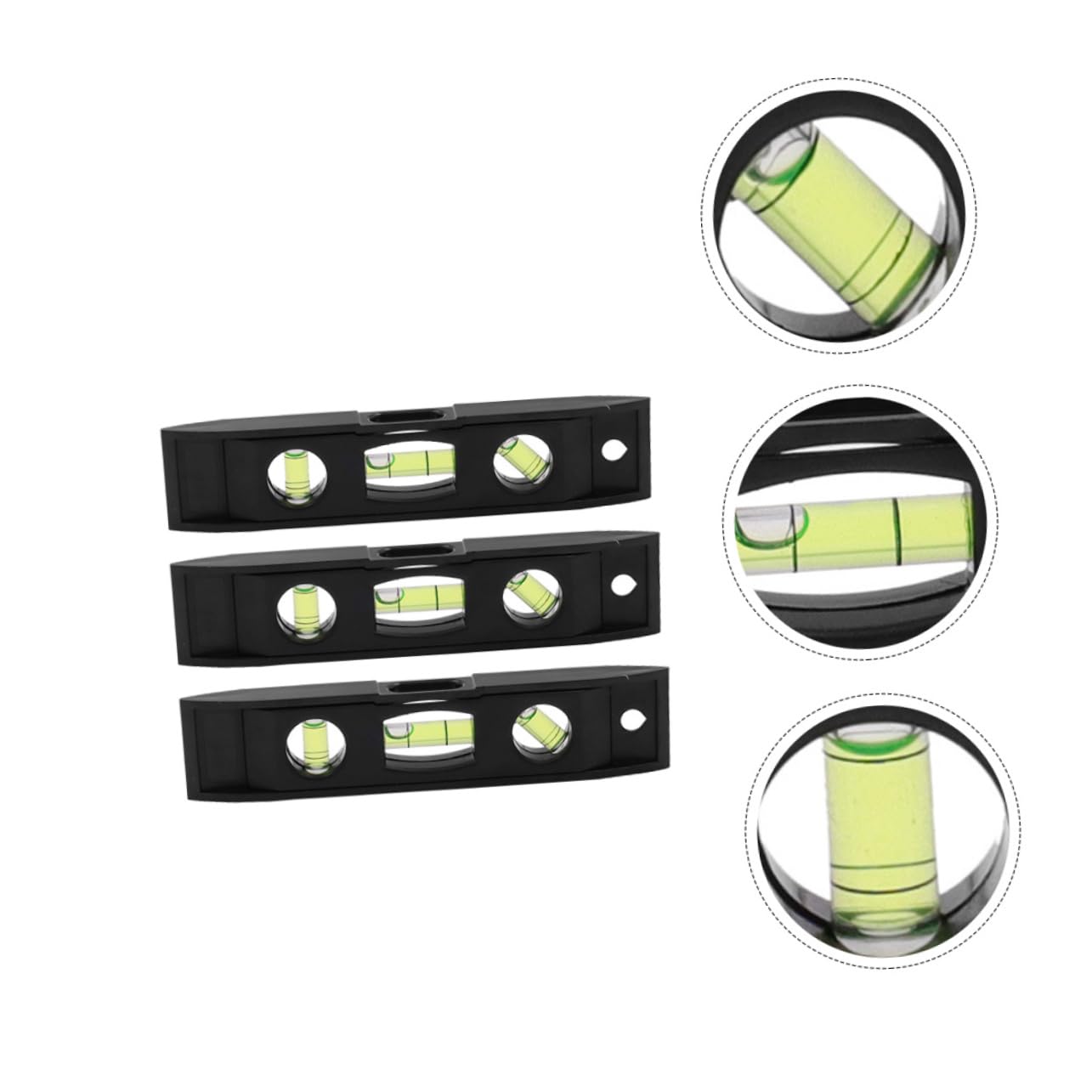 Règle Horizontale 300 Mm Micro Mètre Niveau à Bulle Magnétique Outil De Mesure 30,5 Cm, 40,6 Cm, 50 Cm