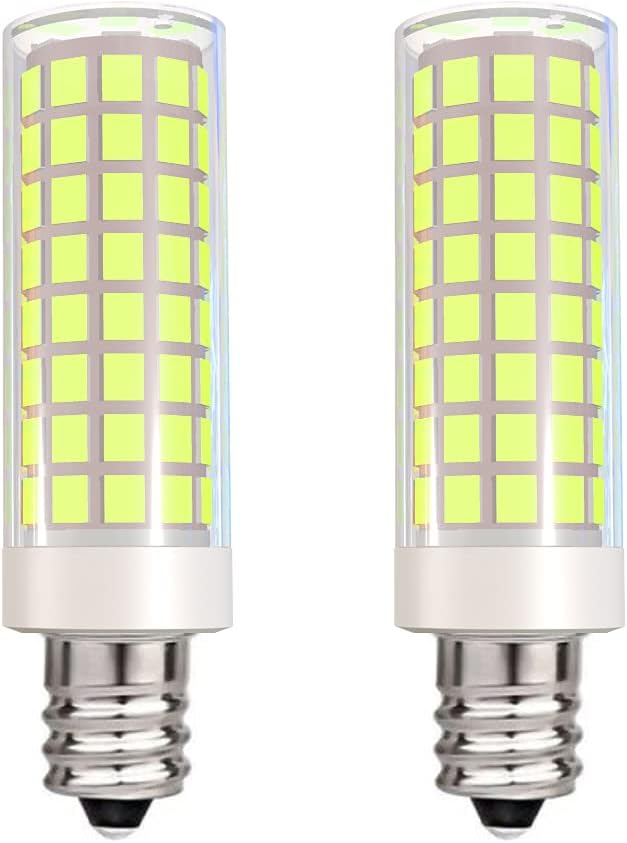 2Pack E11 LED Bulb T4 JDE11 Light Bulb Mini Candelabra Base 120Volt