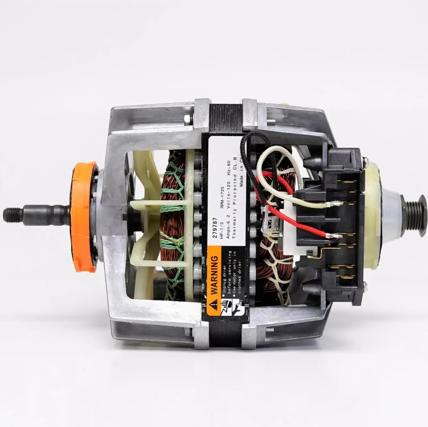 Aldea view of the dryer drive motor