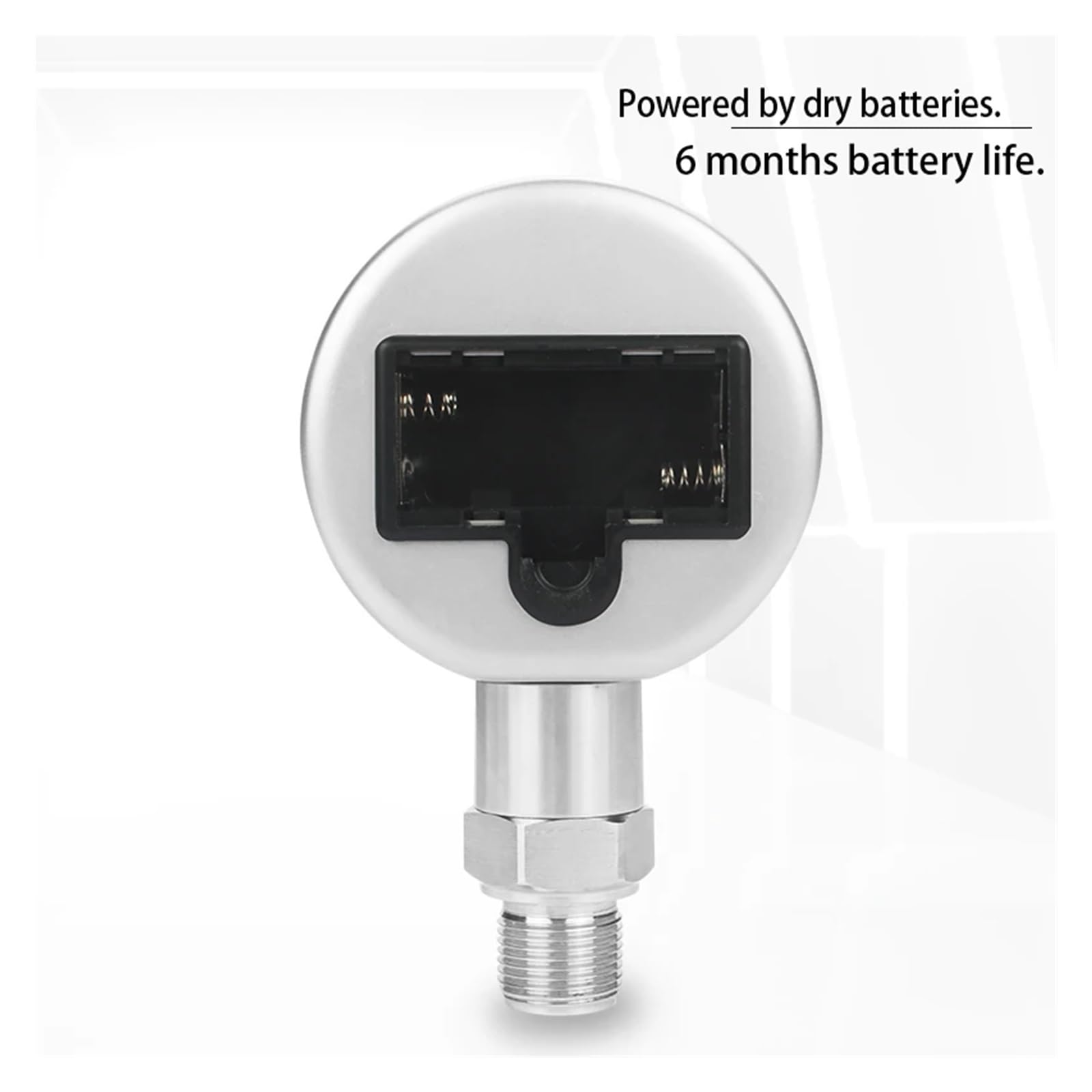 Medidor de Presión Manómetro hidráulico digital radial, sísmico 0-100 MPa 0,2%,5% manómetro de agua alta precisión(NPT1-4,0-1.6Mpa)