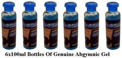 Saverschoice UK 6x100ml Original ABGYMNIC Highly Conductive Gel for TENS, EMS and other Toning Pad Systems